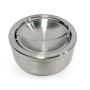 Ashtray Confortime Steel 12 x 5 cm (24 Units)