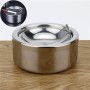 Ashtray Confortime Steel 12 x 5 cm (24 Units)