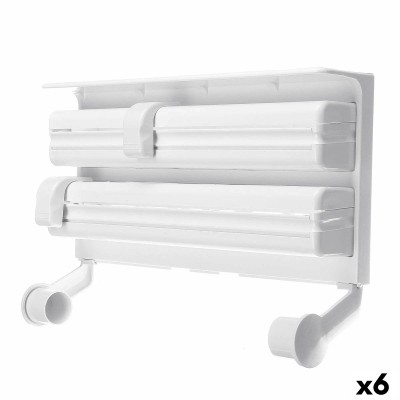 Porte-rouleaux de Cuisine Confortime 37 x 8,5 x 25 cm (6 Unités)