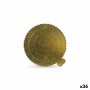 Base de gâteau Algon Doré 20 x 20 cm (36 Unités)
