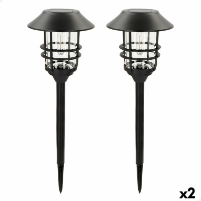 Solar lamp Aktive 17 x 58 x 17 cm (2 Units)
