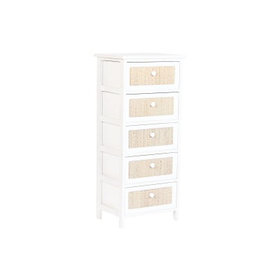 Chest of drawers Home ESPRIT White Cottage Stripped 40 x 29 x 90 cm