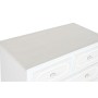 Chest of drawers Home ESPRIT White Beige Romantic 80 x 42 x 105 cm