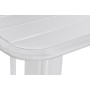 Table set with 2 chairs Home ESPRIT White Metal polypropylene 60 x 60 x 102 cm