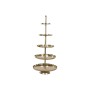 Fruit Bowl Home ESPRIT Golden Aluminium 65 X 65 X 148 cm