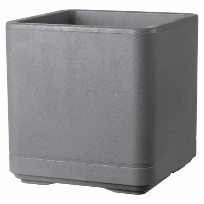 Pot Deroma Gris 38 x 38 x 39 cm Plastique Carré Seau 38 cm