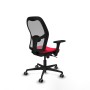 Chaise de Bureau Jorquera Piqueras y Crespo 3D036G0 Rouge