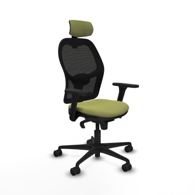 Chaise de Bureau avec Appui-tête Jorquera Piqueras y Crespo 3D036N2 Vert