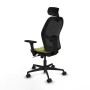 Chaise de Bureau avec Appui-tête Jorquera Piqueras y Crespo 3D036N2 Vert