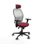 Chaise de Bureau avec Appui-tête Jorquera Piqueras y Crespo 3D036G2 Bordeaux