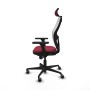 Office Chair with Headrest Jorquera Piqueras y Crespo 3D036G2 Maroon