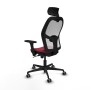 Chaise de Bureau avec Appui-tête Jorquera Piqueras y Crespo 3D036G2 Bordeaux