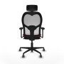 Chaise de Bureau avec Appui-tête Jorquera Piqueras y Crespo 3D036G2 Bordeaux