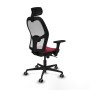 Chaise de Bureau avec Appui-tête Jorquera Piqueras y Crespo 3D036G2 Bordeaux