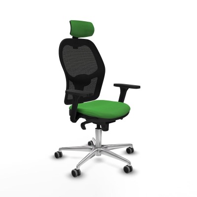 Chaise de Bureau avec Appui-tête Jorquera Piqueras y Crespo 3D086G2 Vert