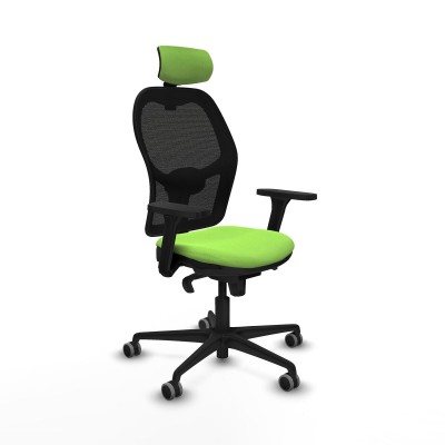 Chaise de Bureau avec Appui-tête Jorquera Piqueras y Crespo 3D036G2 Pistache