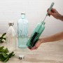 Cleaning brush Quid Quidate Green Nylon Plastic 40 cm Bottle (12 Units)