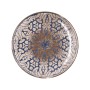 Flat Plate Bidasoa Deneb Hydrozero Brown Ceramic Ø 27 cm (6 Units)