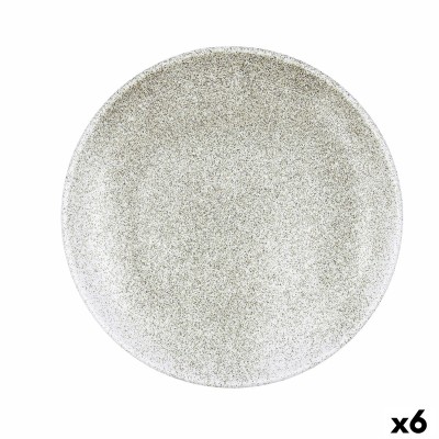 Assiette plate Bidasoa Element Hydrozero Beige Céramique Ø 27 cm (6 Unités)