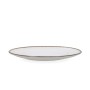 Flat Plate Bidasoa Orion Hydrozero White Ceramic Ø 27 cm (6 Units)