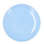 Flat Plate Luminarc Apy Paradise Azul Blue Glass Ø 25 cm (24 Units)