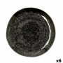 Assiette plate Bidasoa Elite Marron Céramique Ø 26,5 cm (6 Unités)