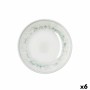 Assiette creuse Bidasoa Kai Hydrozero Blanc Céramique Ø 20 cm (6 Unités)