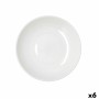 Assiette creuse Bidasoa Harmony Hydrozero Blanc Céramique Ø 23 cm (6 Unités)