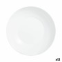 Deep Plate Luminarc Apy White Glass Ø 20 cm (12 Units)