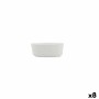 Bol pour Apéritifs Bidasoa Elite Blanc Céramique 11,5 x 11,3 x 4,7 cm (8 Unités)