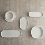 Bol pour Apéritifs Bidasoa Elite Blanc Céramique 11,5 x 11,3 x 4,7 cm (8 Unités)
