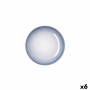 Assiette Bidasoa Lea Hydrozero Blanc Céramique Ø 15 cm Pain (6 Unités)