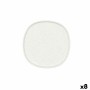 Assiette plate Bidasoa Elite Blanc Céramique 16,5 x 16,5 x 1,7 cm (8 Unités)