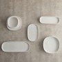 Assiette plate Bidasoa Elite Blanc Céramique 16,5 x 16,5 x 1,7 cm (8 Unités)