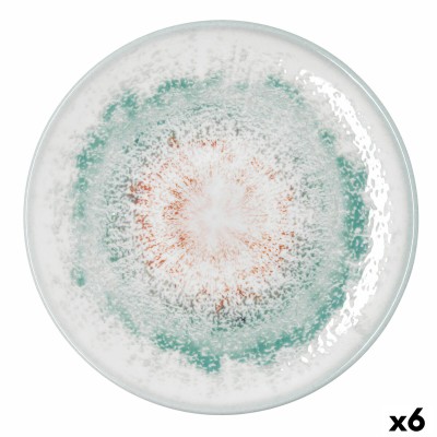 Plat pour pizza Bidasoa Kai Hydrozero Blanc Céramique Ø 30 cm (6 Unités)
