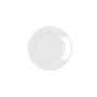 Flat Plate Bidasoa Serenity Hydrozero White Ceramic Ø 17 cm (6 Units)