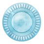 Flat Plate Quid Gaia Turquoise Plastic Ø 26 cm (12 Units)