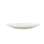 Flat Plate Bidasoa Harmony Hydrozero White Ceramic Ø 25 cm (6 Units)