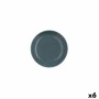 Assiette Bidasoa Element Hydrozero Bleu Céramique Ø 15 cm Pain (6 Unités)