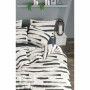 Parure de couette Blanc Lit king size 3 Pièces