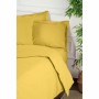 Parure de couette Jaune Lit king size 3 Pièces