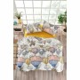 Parure de couette Moutarde Lit king size 3 Pièces
