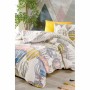 Parure de couette Moutarde Lit king size 3 Pièces
