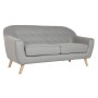 Canapé Home ESPRIT Gris Crème Naturel Scandi 172 x 82 x 82 cm