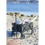 Chariot Multi-usages Outfit Rouge Gris 79 X 107 X 54 CM Métal