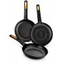 Poêle BRA EFFICIENT PLUS Ø 26 cm Noir Aluminium