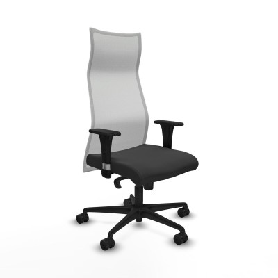 Chaise de Bureau Albacete Piqueras y Crespo B1C036N Gris foncé
