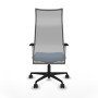 Chaise de Bureau Albacete Piqueras y Crespo B1B036N Bleu ciel