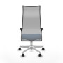 Chaise de Bureau Albacete Piqueras y Crespo B1C026N Bleu ciel
