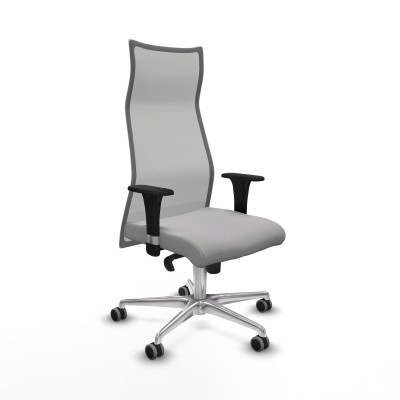 Chaise de Bureau Albacete Piqueras y Crespo B1C086G Gris clair